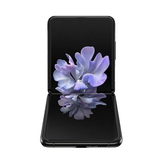 Смартфон Samsung Galaxy Z Flip 8/256GB Black (F700F) - ціна, характеристики, відгуки, розстрочка, фото 1