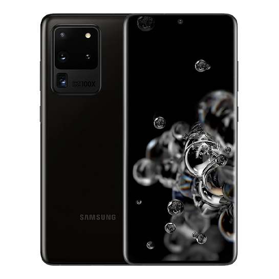 Смартфон Samsung Galaxy S20 Ultra 12/128GB Black (G988F) - ціна, характеристики, відгуки, розстрочка, фото 1