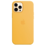 Чохол Apple Silicone Case with MagSafe for iPhone 12 Pro Max Sunflower