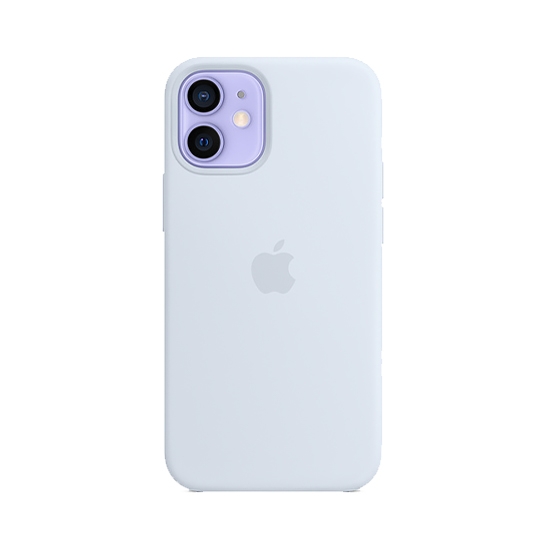 Чохол Apple Silicone Case with MagSafe for iPhone 12 Mini Cloud Blue - цена, характеристики, отзывы, рассрочка, фото 1
