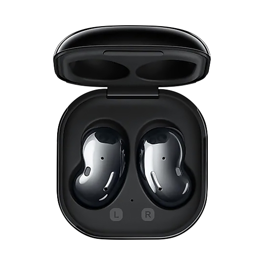 Бездротові навушники Samsung Galaxy Buds Live Black (SM-R180) - ціна, характеристики, відгуки, розстрочка, фото 1