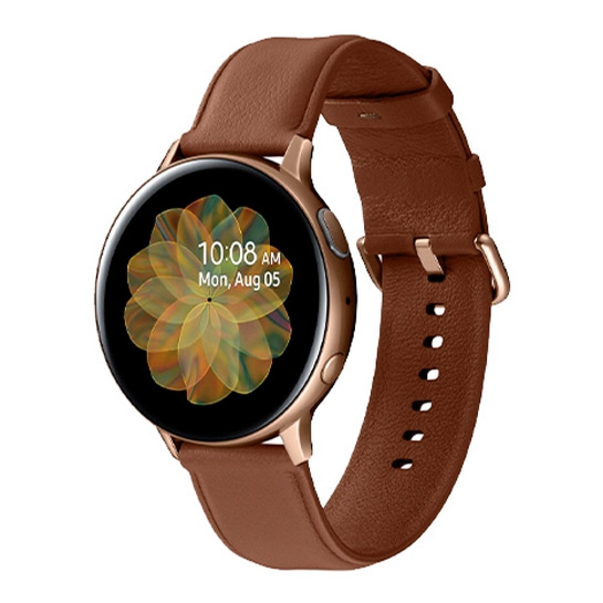 Смарт-часы Samsung Galaxy Watch Active 2 44mm Gold Stainless Steel - цена, характеристики, отзывы, рассрочка, фото 1