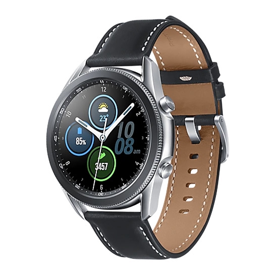 Смарт-годинник Samsung Galaxy Watch 3 45mm Silver - ціна, характеристики, відгуки, розстрочка, фото 1