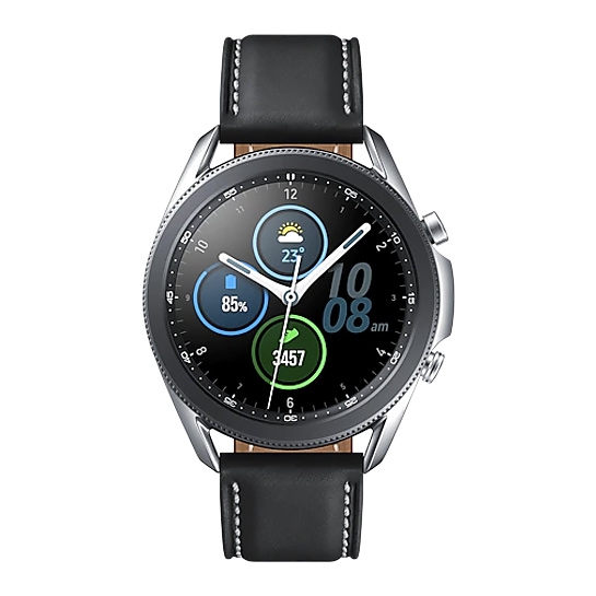 Смарт-годинник Samsung Galaxy Watch 3 45mm Silver - ціна, характеристики, відгуки, розстрочка, фото 2