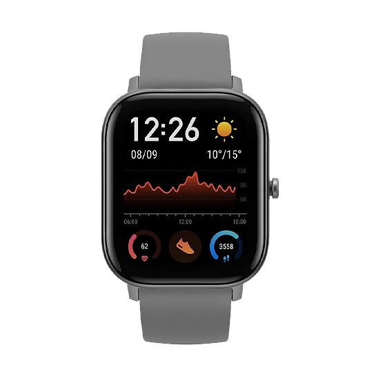 Смарт-часы Amazfit GTS Lava Gray - цена, характеристики, отзывы, рассрочка, фото 1