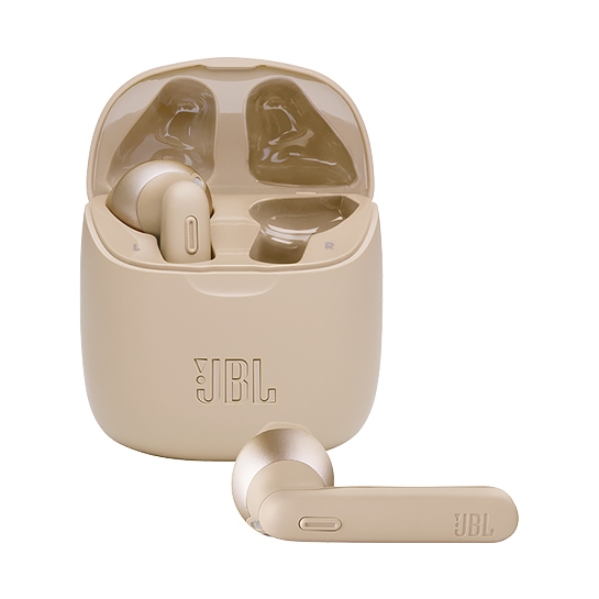 Навушники JBL T225 TWS Gold - цена, характеристики, отзывы, рассрочка, фото 1