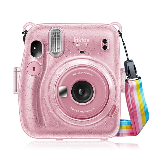 Чохол Glitter Crystal Case for FUJIFILM Instax Mini 11 Pink