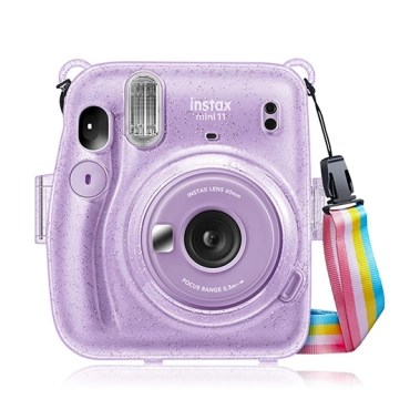 Чохол Glitter Crystal Case for FUJIFILM Instax Mini 11 Purple - цена, характеристики, отзывы, рассрочка, фото 1