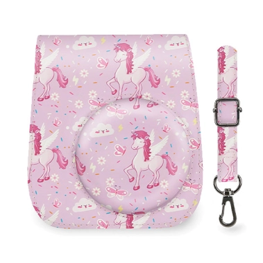 Чехол Leather Case for FUJIFILM Instax Mini 11 Unicorn Pink - цена, характеристики, отзывы, рассрочка, фото 1