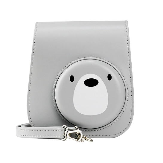 Чохол Leather Case for FUJIFILM Instax Mini 11 Bear Gray