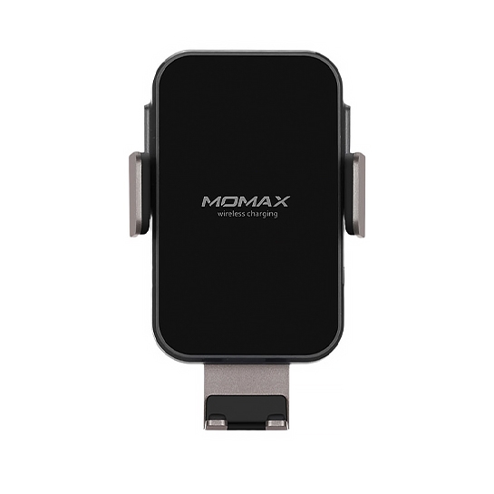 Бездротовий зарядний пристрій-тримач Momax Q.Mount Automatic Wireless Charging Car Mount Black - ціна, характеристики, відгуки, розстрочка, фото 1
