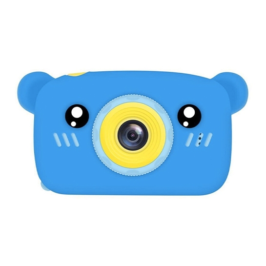 Детский Цифровой Фотоаппарат Smart Kids Cam TOY 9 PLUS Bear Blue - цена, характеристики, отзывы, рассрочка, фото 1
