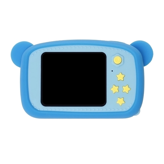 Дитячий Цифровий Фотоапарат Smart Kids Cam TOY 9 PLUS Bear Blue - ціна, характеристики, відгуки, розстрочка, фото 2