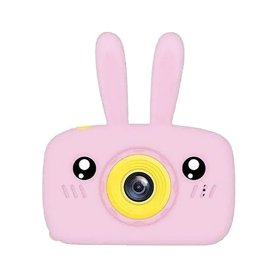 Детский Цифровой Фотоаппарат Smart Kids Cam TOY 9 PLUS Rabbit Pink - цена, характеристики, отзывы, рассрочка, фото 1