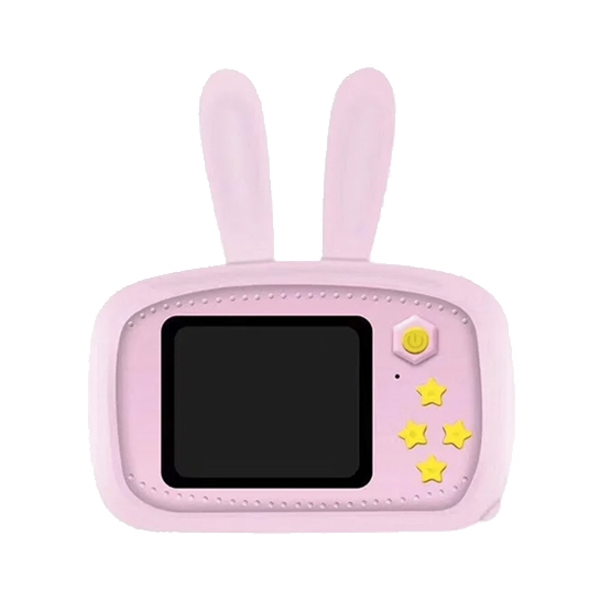 Дитячий Цифровий Фотоапарат Smart Kids Cam TOY 9 PLUS Rabbit Pink - ціна, характеристики, відгуки, розстрочка, фото 2