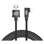 Кабель Baseus MVP Elbow 2.4A Lightning to USB Cable Black