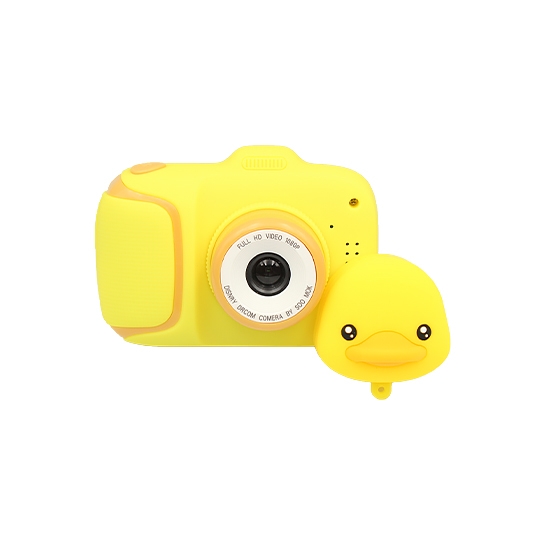 Дитячий Цифровий Фотоапарат Smart Kids Cam TOY 9 PLUS Little Duck Yellow - ціна, характеристики, відгуки, розстрочка, фото 1