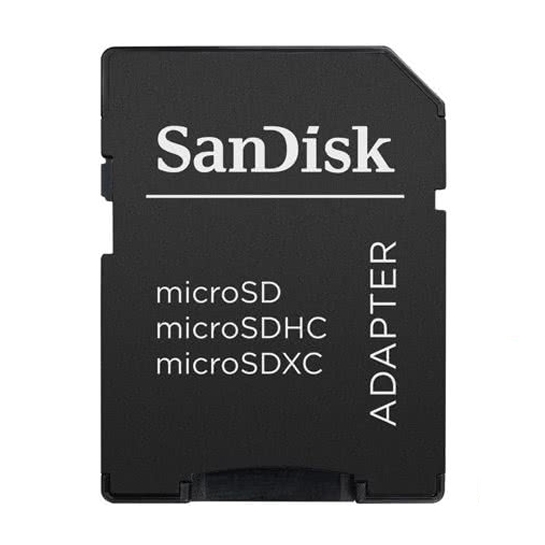 Карта памяти MicroSDHC 16 Gb SanDisk (class 10) with adapter (UHS-I 80Mb/s) - цена, характеристики, отзывы, рассрочка, фото 2