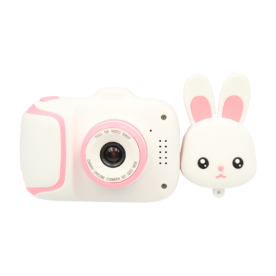 Дитячий Цифровий Фотоапарат Smart Kids Cam TOY 9 PLUS Little Rabbit White - ціна, характеристики, відгуки, розстрочка, фото 1