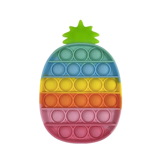 Антистрес Pop IT Pineapple Rainbow - ціна, характеристики, відгуки, розстрочка, фото 1
