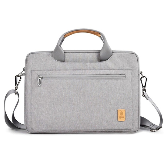 Сумка WIWU Pioneer Shoulder Handbag for MacBook Gray - ціна, характеристики, відгуки, розстрочка, фото 1