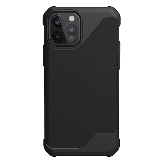 Чохол UAG Metropolis LT(PU) Siries Case for iPhone 12/12 Pro Satn Black - ціна, характеристики, відгуки, розстрочка, фото 1