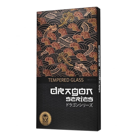 Стекло Kaiju Dragon Full 3D Crystal for iPhone 11/XR Front Black