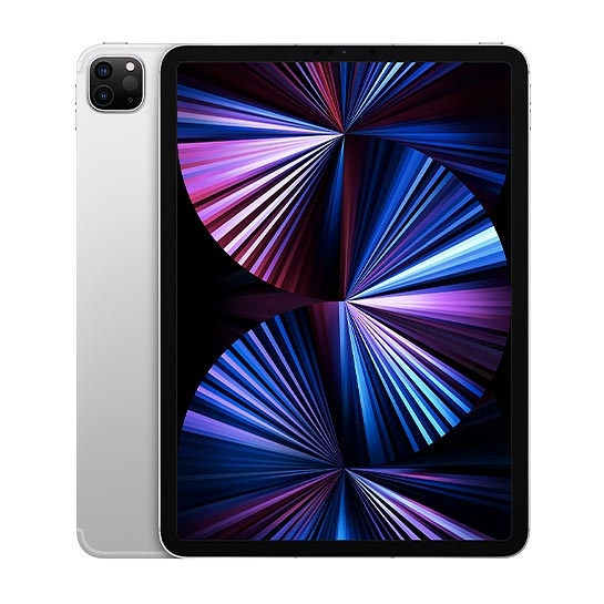 Б/У Планшет Apple iPad Pro 11" M1 Chip 128Gb Wi-Fi + 4G Silver 2021 (Идеальное) - цена, характеристики, отзывы, рассрочка, фото 1