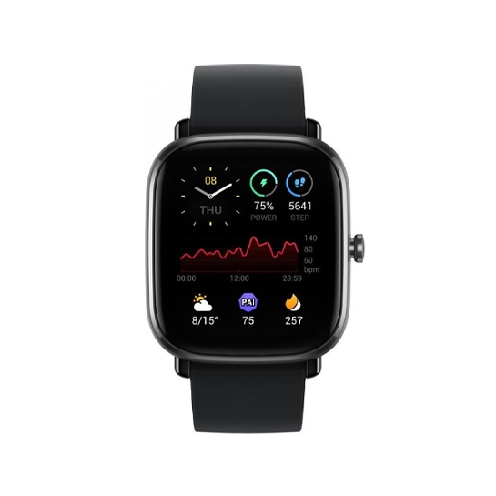 Смарт-годинник Amazfit GTS 2e Midnight Black - ціна, характеристики, відгуки, розстрочка, фото 1