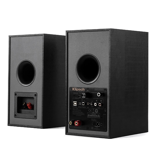Активна полочная акустика Klipsch Reference R-41PM Black - ціна, характеристики, відгуки, розстрочка, фото 3