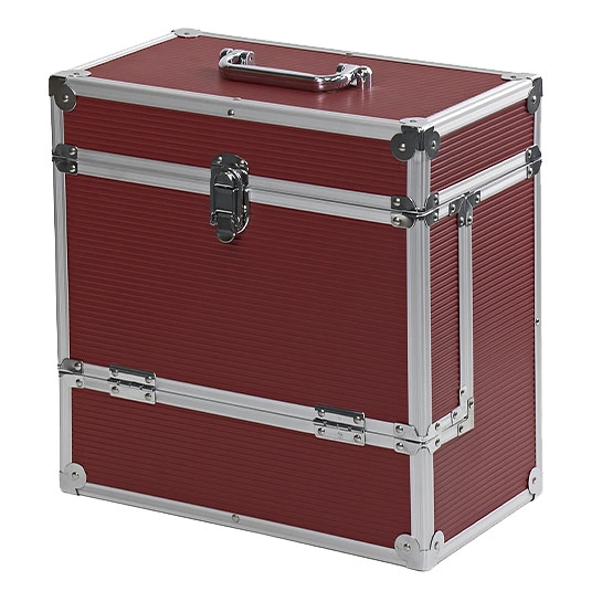 Кейс для вінілових платівок 12" Retro Musique for 40 LPS Red