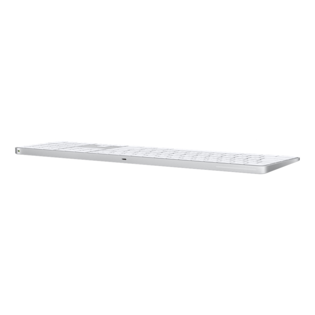 Клавіатура Apple Magic Keyboard with Numeric Keypad White - ціна, характеристики, відгуки, розстрочка, фото 3