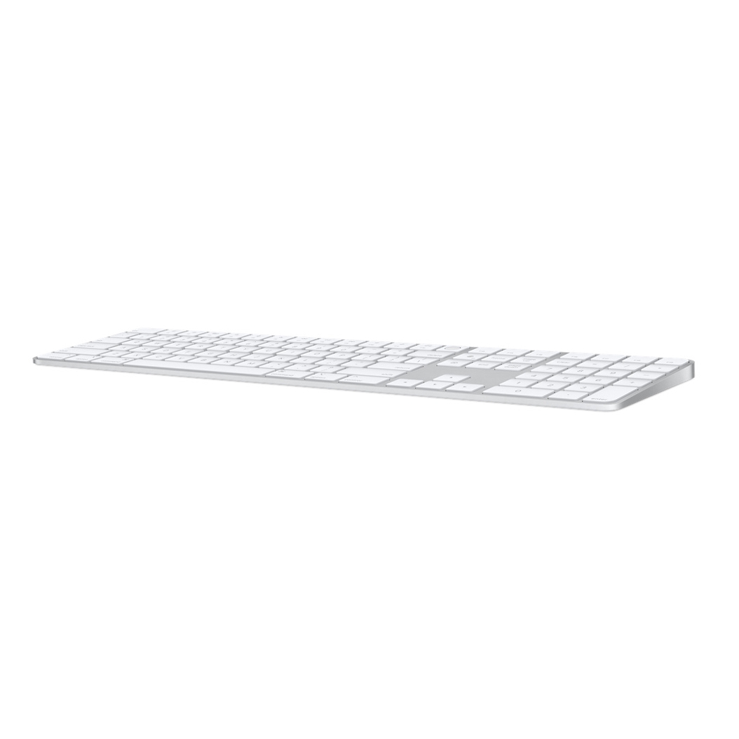 Клавіатура Apple Magic Keyboard with Numeric Keypad White - ціна, характеристики, відгуки, розстрочка, фото 4