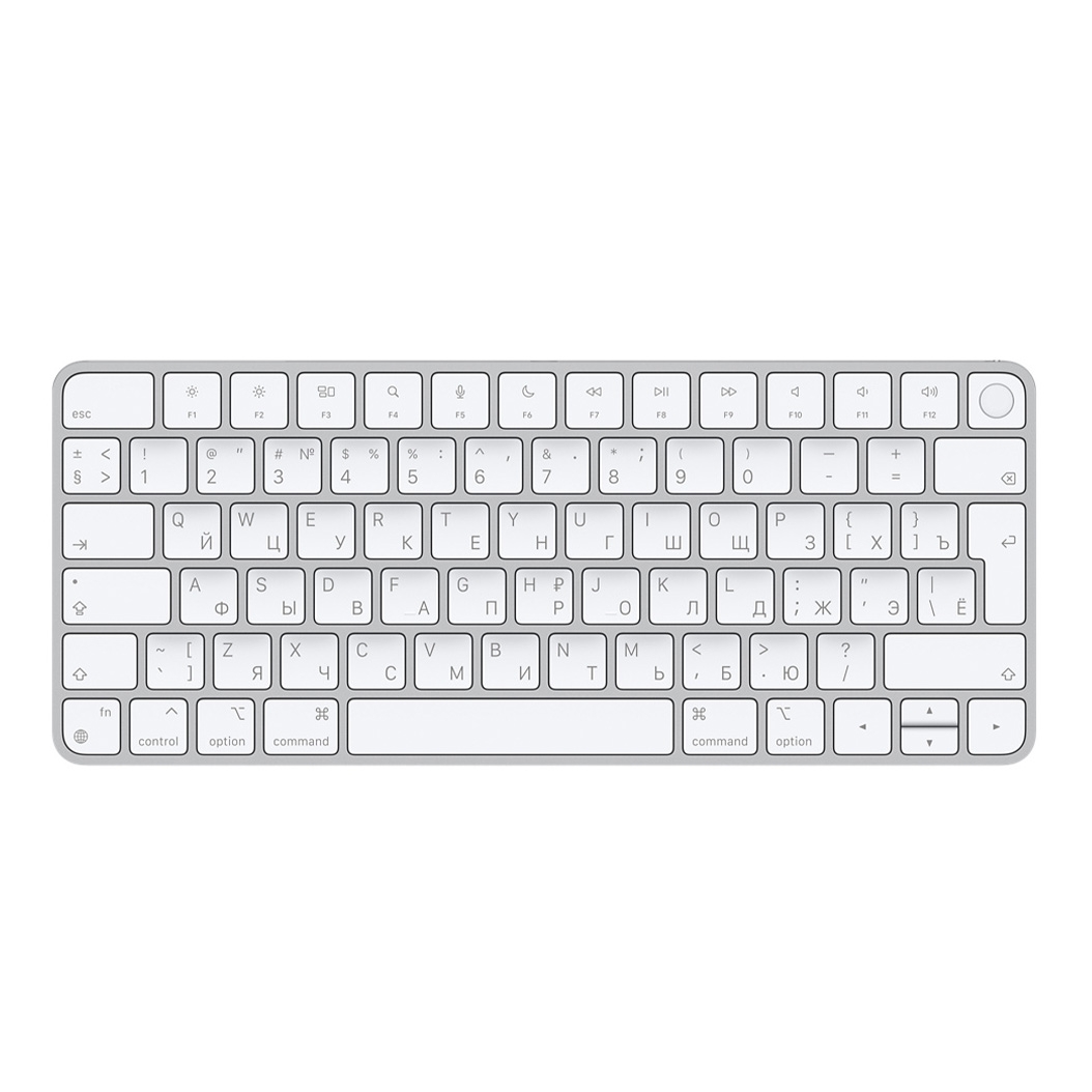 Клавіатура Apple Magic Keyboard with Touch ID Silver