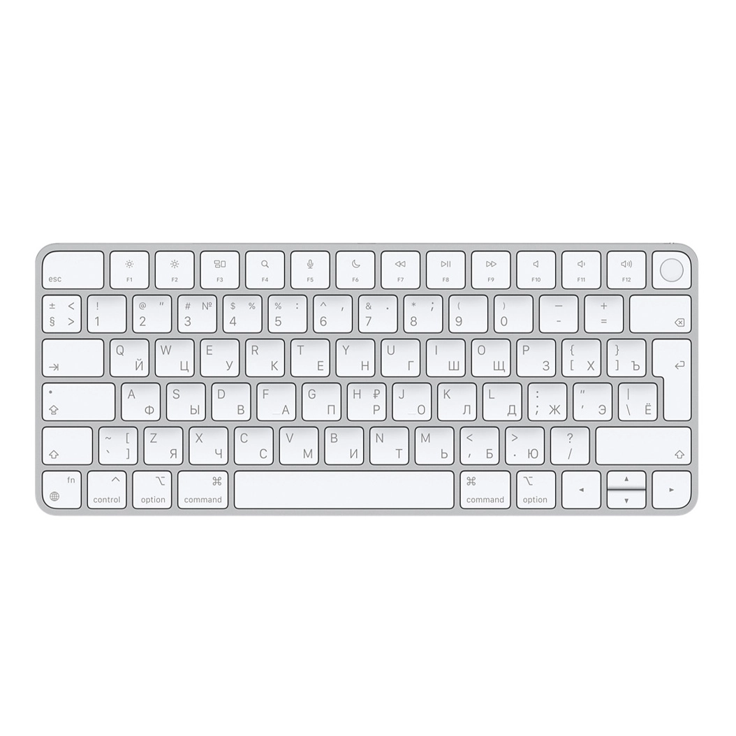 Клавіатура Apple Magic Keyboard with Touch ID Silver