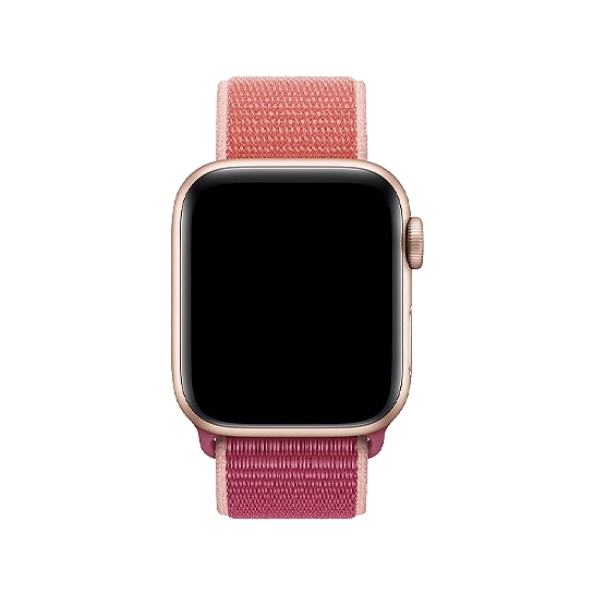 Ремінець Apple Sport Loop for Apple Watch 38mm / 40mm Pomegranate - ціна, характеристики, відгуки, розстрочка, фото 2