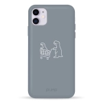 Чехол Pump Silicone Minimalistic Case for iPhone 11 Dino Market #