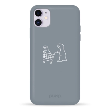 Чохол Pump Silicone Minimalistic Case for iPhone 11 Dino Market # - цена, характеристики, отзывы, рассрочка, фото 1