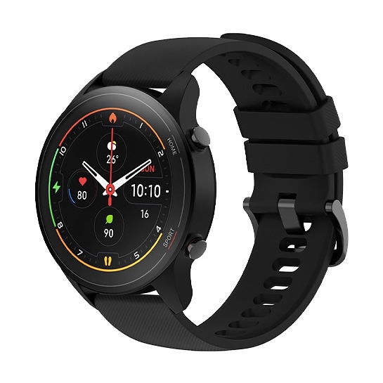 Смарт часы Xiaomi Mi Watch Black Global - цена, характеристики, отзывы, рассрочка, фото 1
