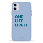 Чехол Pump Silicone Minimalistic Case for iPhone 11 One Life #