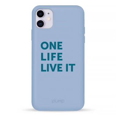 Чехол Pump Silicone Minimalistic Case for iPhone 11 One Life # - цена, характеристики, отзывы, рассрочка, фото 1