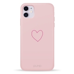 Чехол Pump Silicone Minimalistic Case for iPhone 11 Krivoe Heart #