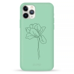 Чехол Pump Silicone Minimalistic Case for iPhone 11 Pro Bloom Flower #