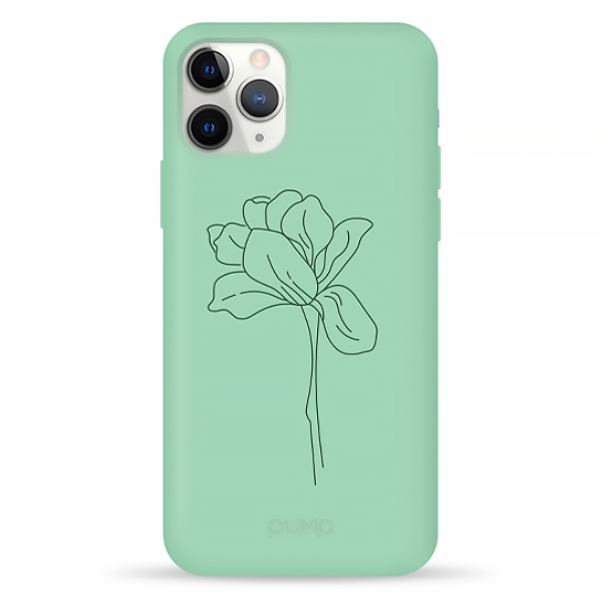 Чехол Pump Silicone Minimalistic Case for iPhone 11 Pro Bloom Flower # - цена, характеристики, отзывы, рассрочка, фото 1