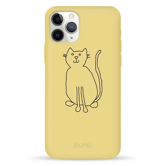 Чехол Pump Silicone Minimalistic Case for iPhone 11 Pro Kot # - цена, характеристики, отзывы, рассрочка, фото 1