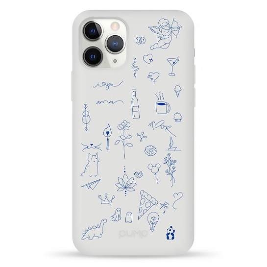 Чехол Pump Silicone Minimalistic Case for iPhone 11 Pro Ink # - цена, характеристики, отзывы, рассрочка, фото 1