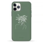 Чехол Pump Silicone Minimalistic Case for iPhone 11 Pro Flowerhat #