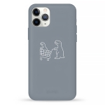 Чохол Pump Silicone Minimalistic Case for iPhone 11 Pro Dino Market #