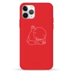 Чохол Pump Silicone Minimalistic Case for iPhone 11 Pro Cat Balls #