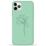 Чехол Pump Silicone Minimalistic Case for iPhone 11 Pro Max Bloom Flower #